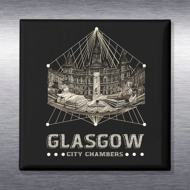 Íman Vintage City Chambers (Criador carregado)