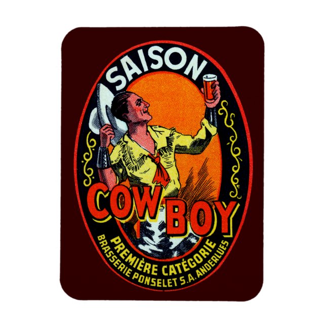 Íman Vintage Cowboy Ale (Vertical)