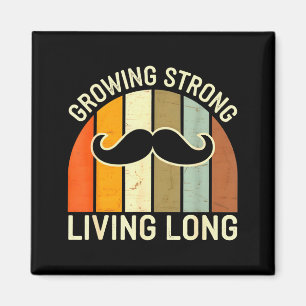 Íman Vintage Crescendo Forte Vivendo Longo - Bigode Ret