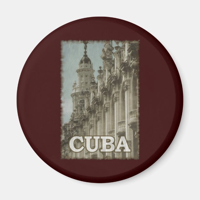 Íman Vintage Cuba (Frente)