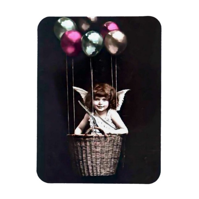Íman Vintage Cupid (Vertical)