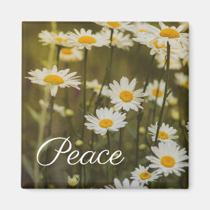 Íman Vintage Daisy Boho Mantra Word