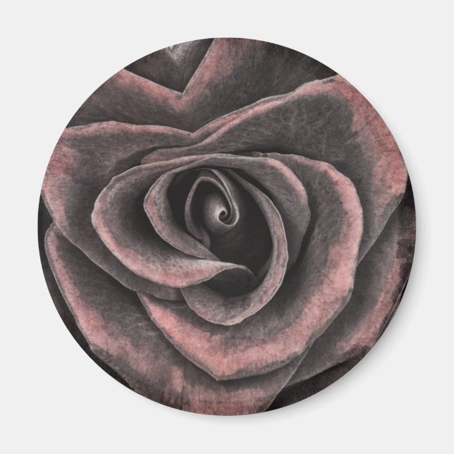 Íman Vintage Dark Rosa Art (Frente)