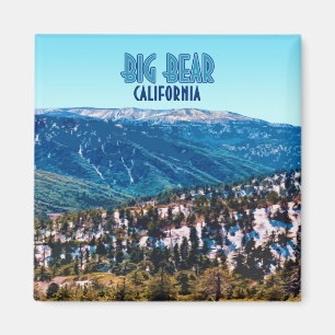 Íman Vintage das montanhas de Big Bear Califórnia
