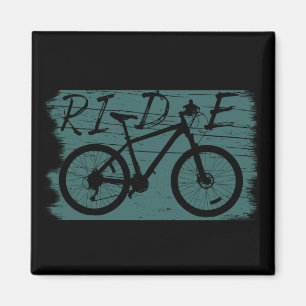 Íman Vintage de bicicleta de montanha