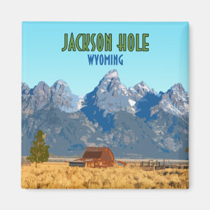 Íman Vintage de Jackson Hole Wyoming