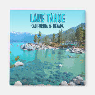 Íman Vintage de Lake Tahoe Califórnia Nevada