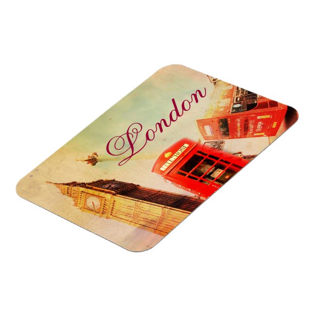 Íman Vintage de Londres (Left Side)