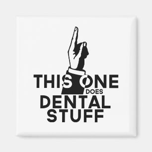 Íman Vintage Dental Engraçado - Higienista Dentista Es
