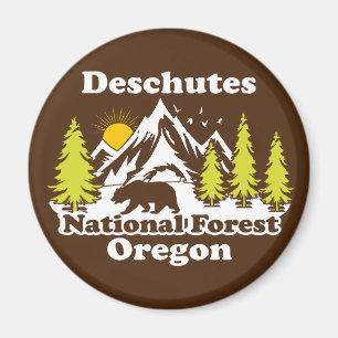 Íman Vintage Deschutes National Forest Oregon
