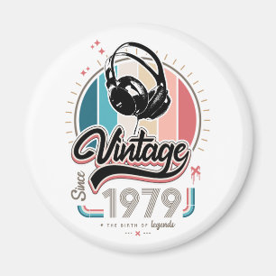 Íman Vintage desde fones de ouvido de 1979