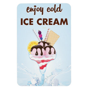 Íman Vintage Diner Restaurante sorvete