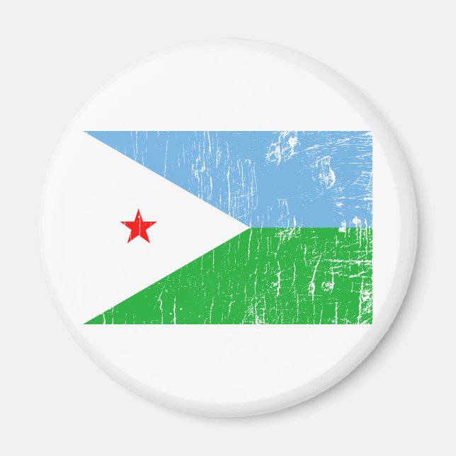 Íman Vintage Djibouti (Frente)