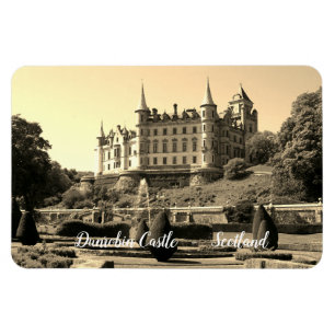 Íman Vintage Dunrobin Castle Scotland