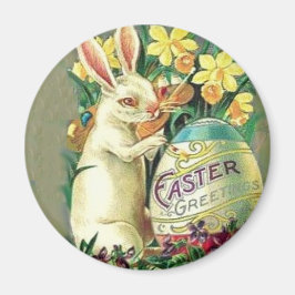 Íman Vintage Easter Bunny Magnet