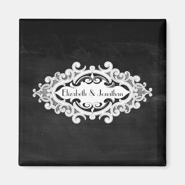 Íman Vintage Edwardian Wedding (Frente)