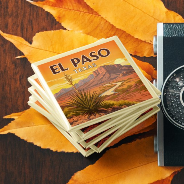 Íman Vintage El Paso Texas (Criador carregado)