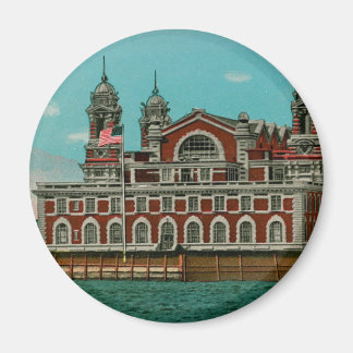 Íman Vintage Ellis Island, Nova Iorque