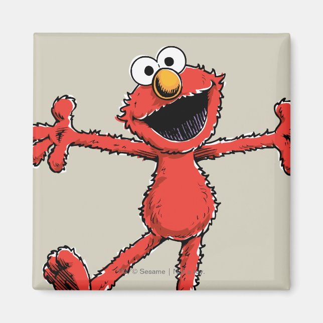 Íman Vintage Elmo (Frente)