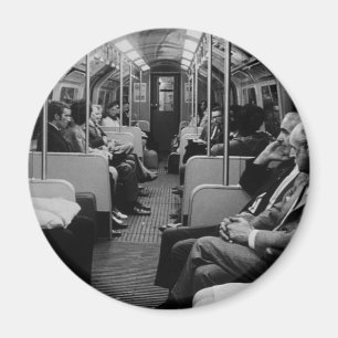 Íman Vintage England London - dentro técnico ferroviá