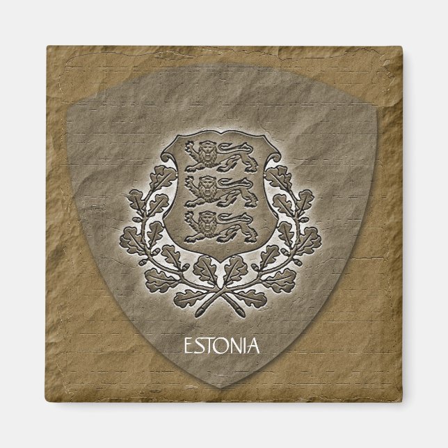 Íman Vintage Estônia Magnet! (Frente)