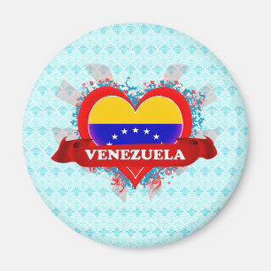Íman Vintage eu amo Venezuela