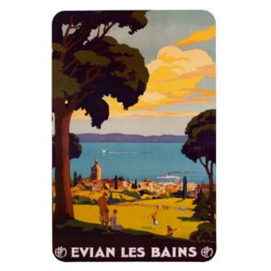 Íman Vintage Évian-les-Bains, Rhône Alpes, France -