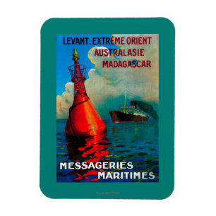 Íman Vintage extremo PosterEurope de Levant Oriente