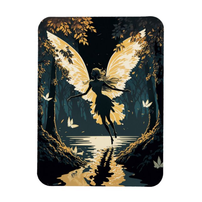 Íman Vintage Fairy (Vertical)