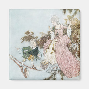 Íman Vintage Fairy Tale Sleeping Beauty por Edmund Dula