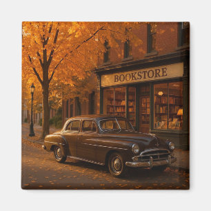 Íman Vintage Fall/Autumn livraria & car