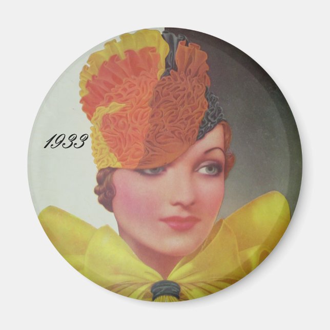 Íman Vintage Fashion 1933 (Frente)