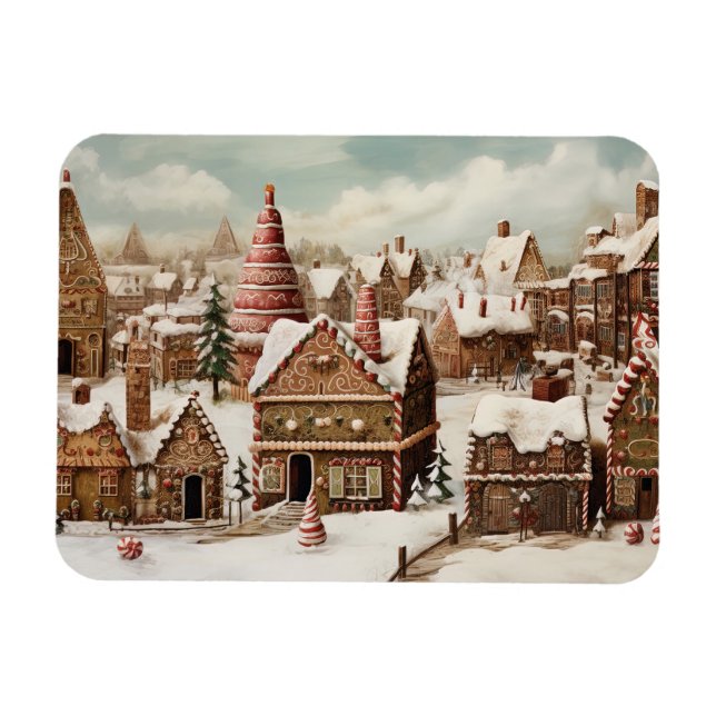 Íman Vintage Felry Christmas (Horizontal)