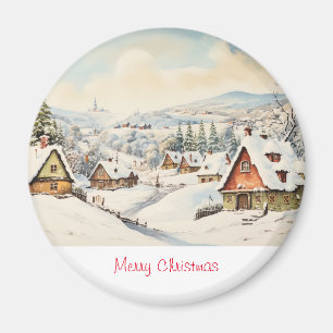 Íman Vintage Felry Christmas