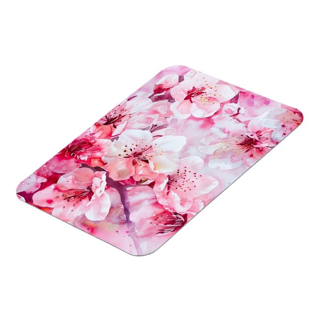 Íman Vintage Flor Petal Rosa Suave (Left Side)