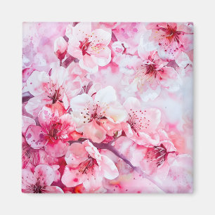 Íman Vintage Flor Petal Rosa Suave