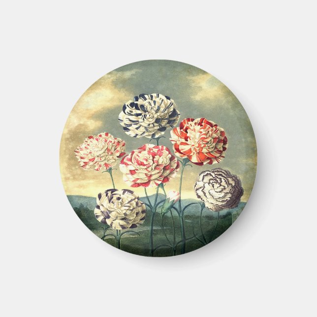 Íman Vintage Floral Magnet (Frente)