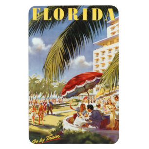 Íman Vintage Florida, EUA -
