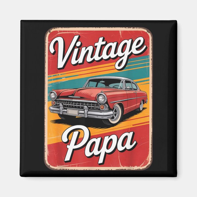 Íman Vintage Funny Papa  (Frente)