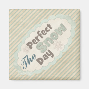 Íman Vintage gelo skates bonitinho de inverno russo dia