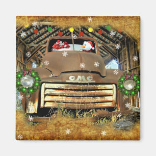 Íman Vintage GMC Truck Run