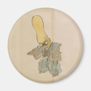 Íman Vintage Gourd Headed Yokai Swordsman