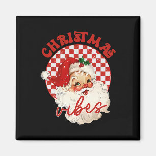 Íman Vintage Groovy Papai Noel Natal Vibes Crianças G