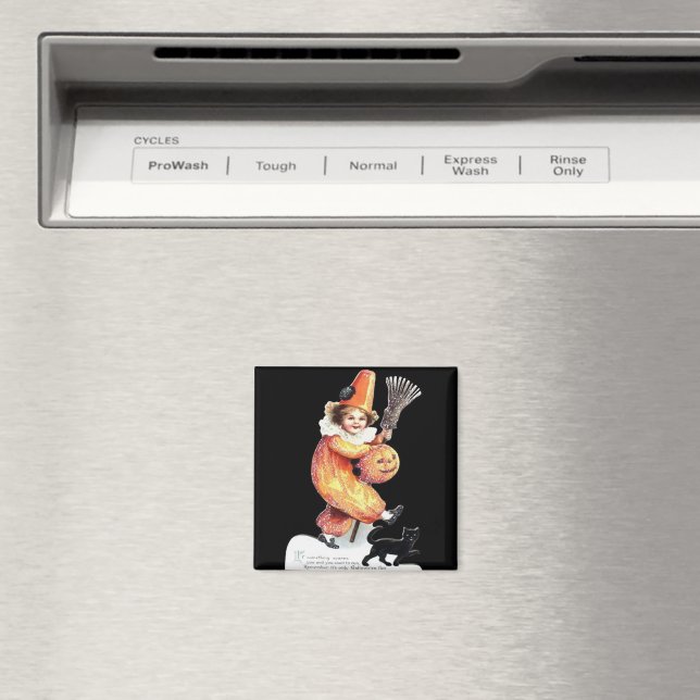 Íman Vintage Halloween Fumota Fumante (In Situ (Dishwasher))