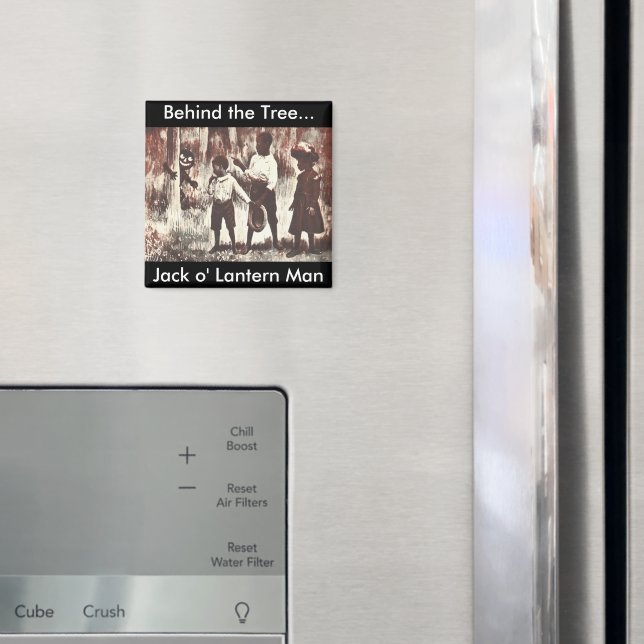 Íman Vintage Halloween Jack o'Lantern Man (In Situ (Fridge))