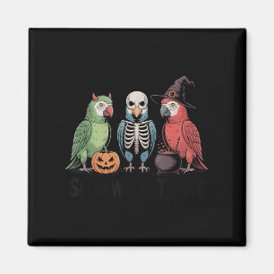 Íman Vintage Halloween Parrots Squawk Ou Trek Soky