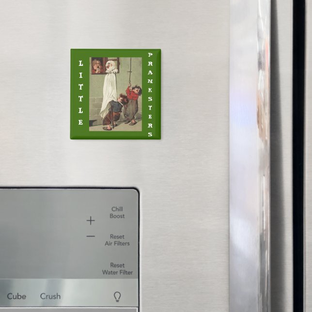 Íman Vintage Halloween Pranksters (In Situ (Fridge))