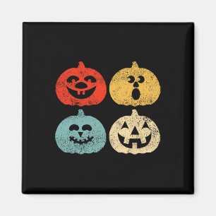Íman Vintage Halloween Pumpkin Mulheres