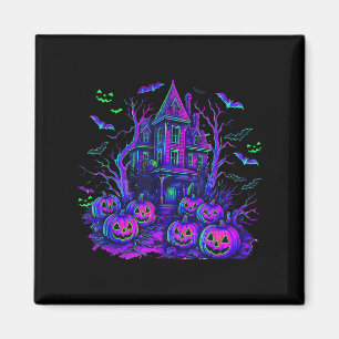 Íman Vintage Halloween Soky Scene Retro Pumpkin Y Seaso