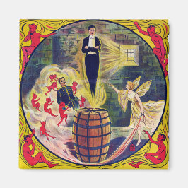 Íman Vintage Harry Houdini - Célula da Prisão e Mistéri